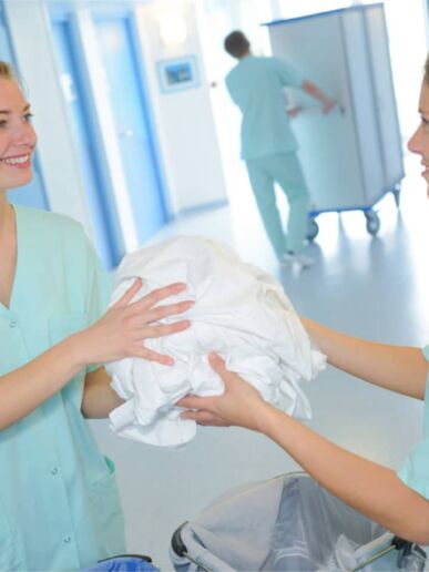 Laveuses Barrière, lessiviels et Matériel de Blanchisserie Barrière pour ehpad, clinique, medical | Andromede France