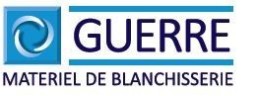 Logo Guerre - Andromède France Matériel et solutions de blanchisserie