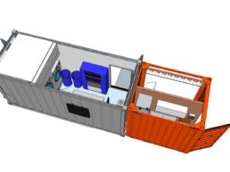 Sebibox - Blanchisserie industrielle en module container / conteneur pour hôtel et établissement médico-social